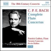 Bach Carl Philipp Emanuel - Complete Flute Convertos i gruppen CD hos Bengans Skivbutik AB (507009)
