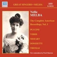 Melba Nellie - American Recordings Vol 1 i gruppen CD / Klassisk hos Bengans Skivbutik AB (507595)