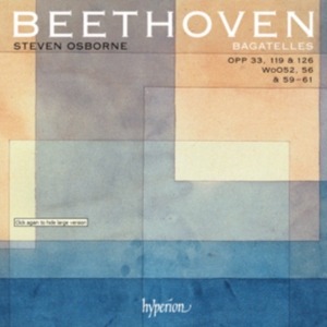 Beethoven - Bagatelles i gruppen CD hos Bengans Skivbutik AB (508297)