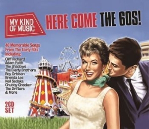 Blandade Artister - Mkom - Here Come The 60'S   Bes i gruppen Musikk / CD-Singel / Pop-Rock hos Bengans Skivbutik AB (508343)