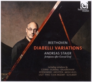 Staier - Diabelli Variations i gruppen CD hos Bengans Skivbutik AB (508428)