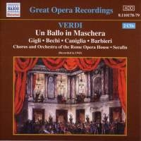 Verdi Giuseppe - Un Ballo In Maschera i gruppen CD hos Bengans Skivbutik AB (509697)