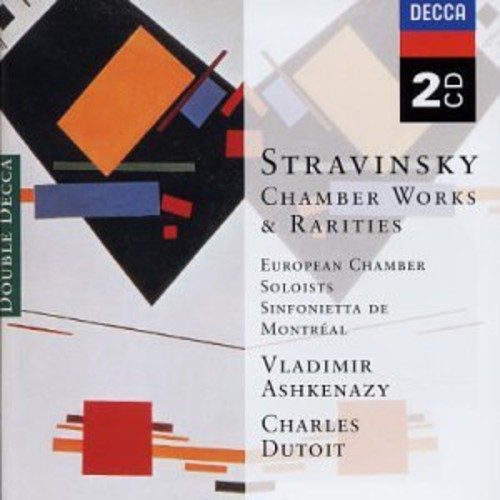 Stravinsky - Kammarmusik & Rariteter i gruppen CD / Klassisk hos Bengans Skivbutik AB (510601)