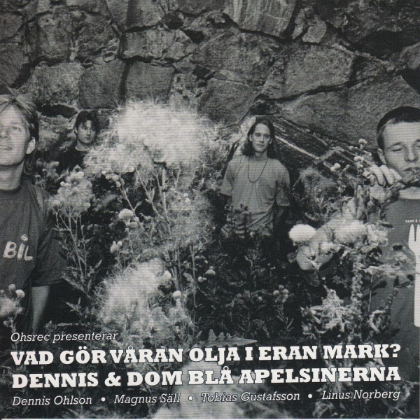 Dennis And Dom Blå Apelsinerna - Vad Gör Våran Olja I Eran Mark? i gruppen CD / Toppselgere hos Bengans Skivbutik AB (513087)