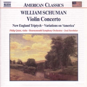 Schuman Willliam - Violin Concerto i gruppen Externt_Lager / Naxoslager hos Bengans Skivbutik AB (513261)