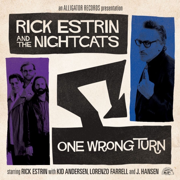 Estrin Rick & The Nightcats - One Wrong Turn i gruppen CD / Jazz/Blues hos Bengans Skivbutik AB (516105)