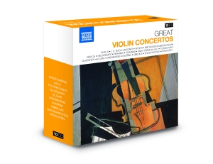 Various Composers - Great Violin Concertos i gruppen -Start Box hos Bengans Skivbutik AB (516546)