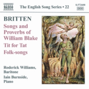 Britten - Songs And Proverbs i gruppen CD hos Bengans Skivbutik AB (516617)