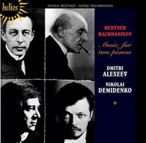 Medtner / Rachmaninov - Music For Two Pianos i gruppen CD / Klassisk hos Bengans Skivbutik AB (517014)