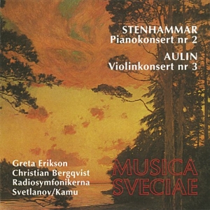 Aulin/Stenhammar - Violinkonsert, Pianokonsert i gruppen CD hos Bengans Skivbutik AB (517201)