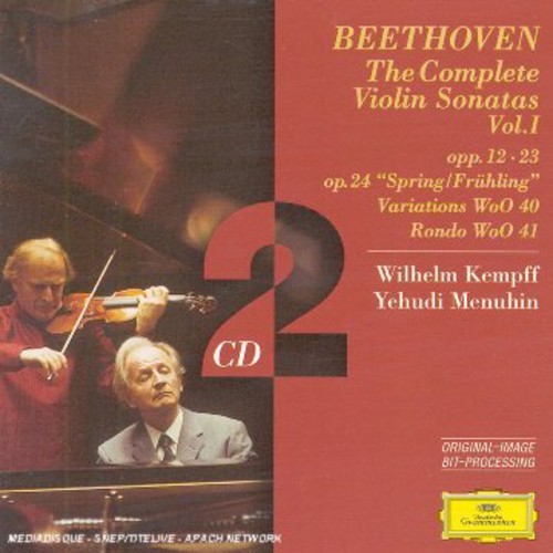 Beethoven - Violinsonater Vol 1 i gruppen CD / Klassisk hos Bengans Skivbutik AB (517680)