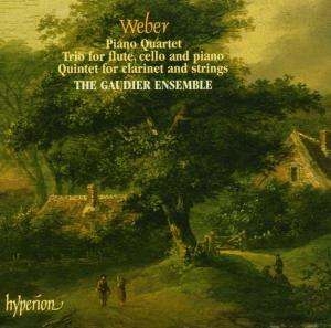 Weber - Piano Quartet, Trio For Flute, i gruppen CD hos Bengans Skivbutik AB (517702)