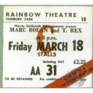 Bolan Marc & T.Rex - Live 1977/In Conversation i gruppen CD hos Bengans Skivbutik AB (517722)