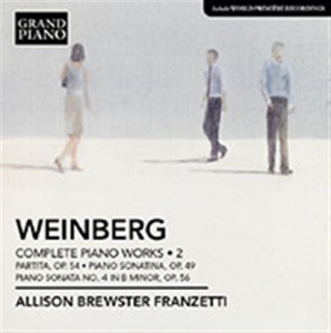 Weinberg - Piano Works Vol 2 i gruppen CD hos Bengans Skivbutik AB (518674)