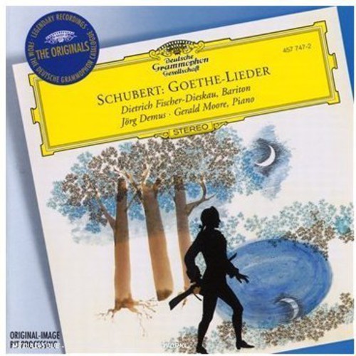 Schubert - Goethe Lieder i gruppen CD / Klassisk hos Bengans Skivbutik AB (518909)