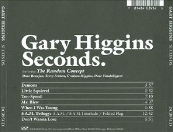 Higgins Gary - Seconds. i gruppen CD / Toppselgere hos Bengans Skivbutik AB (519389)