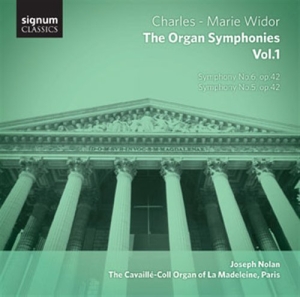 Widor - Organ Symphonies i gruppen CD hos Bengans Skivbutik AB (519791)