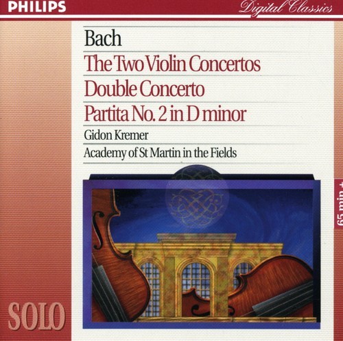 Bach - Violinkonserter Bwv 1041-1043 i gruppen CD / Klassisk hos Bengans Skivbutik AB (519881)