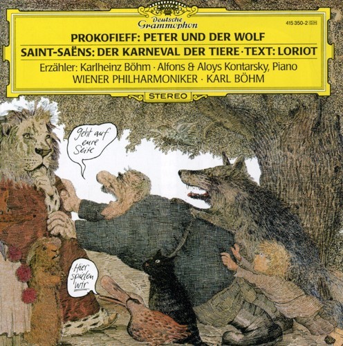 Prokofjev - Peter & Vargen i gruppen CD / Klassisk hos Bengans Skivbutik AB (519931)