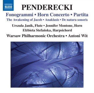 Penderecki - Fonogrammi i gruppen Externt_Lager / Naxoslager hos Bengans Skivbutik AB (520253)