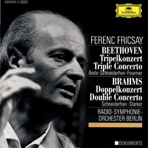 Beethoven/Brahms - Trippelkonsert + Dubbelkonsert i gruppen Annet / hos Bengans Skivbutik AB (521043)