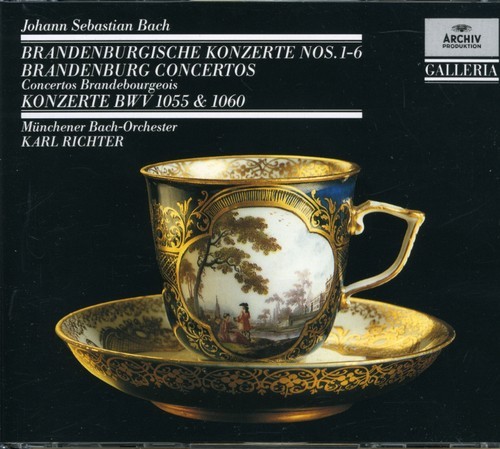 Bach - Brandenburgkonsert 1-6 i gruppen CD / Klassisk hos Bengans Skivbutik AB (521149)