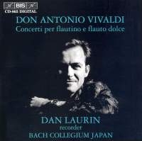 Vivaldi Antonio - Dan Laurin Recorder i gruppen CD hos Bengans Skivbutik AB (521444)