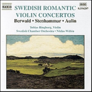 Berwald/ Stenhammar/ Aulin - Swedish Romantic Violin Concer i gruppen CD hos Bengans Skivbutik AB (521457)