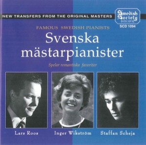 Roos/Scheja/Wikström - Famous Swedish Pianists i gruppen CD hos Bengans Skivbutik AB (522173)