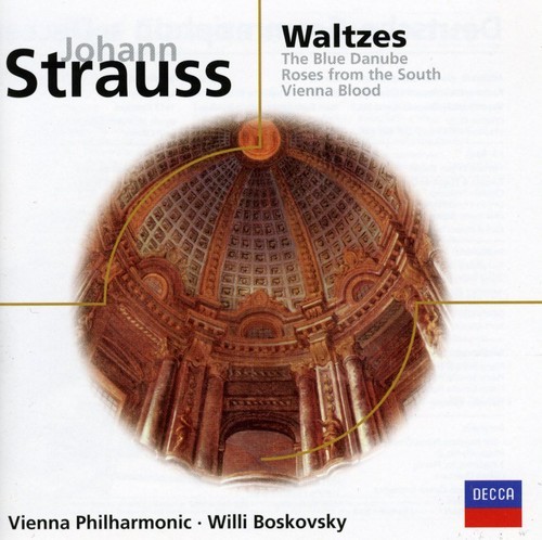 Strauss J - Valser i gruppen CD / Klassisk hos Bengans Skivbutik AB (523123)