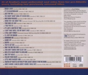 Franklin Aretha - Just A Matter Of Time: Classic Colu i gruppen CD / Pop-Rock,RnB-Soul hos Bengans Skivbutik AB (525222)