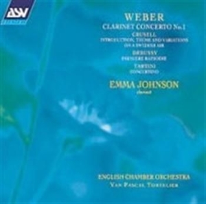Weber - Clarinet Concerto i gruppen CD / Klassisk hos Bengans Skivbutik AB (528337)