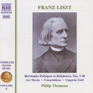 Liszt Franz - Complete Piano Music Vol 4 i gruppen Externt_Lager / Naxoslager hos Bengans Skivbutik AB (529341)
