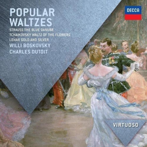 Blandade Artister - Populära Valser i gruppen CD / Klassisk hos Bengans Skivbutik AB (533476)