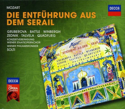Mozart - Enleveringen Ur Seraljen i gruppen CD / Klassisk hos Bengans Skivbutik AB (533505)