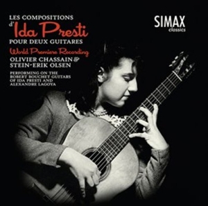 Ida Presti - The Works Of Ida Presti For Two Gui i gruppen CD / Klassisk hos Bengans Skivbutik AB (533807)