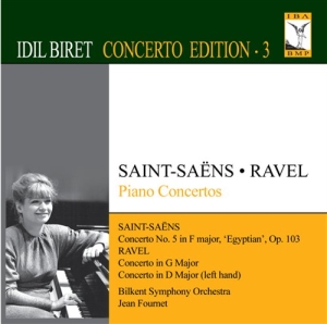 Ravel / Saint-Saens - Piano Concertos i gruppen CD hos Bengans Skivbutik AB (536022)