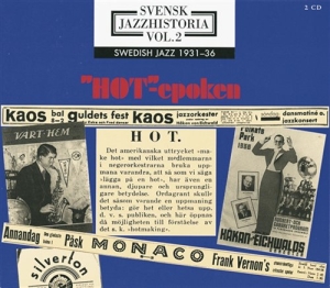 Blandade Artister - Svensk Jazzhistoria Vol 2 Hot-Epoke i gruppen CD hos Bengans Skivbutik AB (536526)