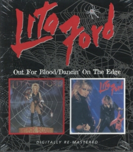 Lita Ford - Out For Blood/Dancin' On The Edge i gruppen CD / Pop-Rock hos Bengans Skivbutik AB (536919)