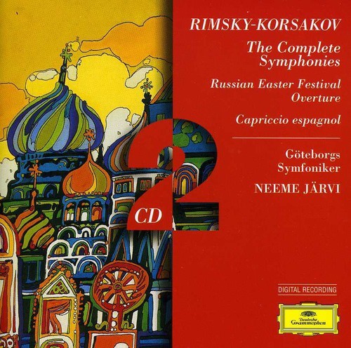 Rimskij-Korsakov - Symfonier Samtl i gruppen CD / Klassisk hos Bengans Skivbutik AB (537849)