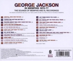 Jackson George - In Memphis 1972-77 i gruppen CD hos Bengans Skivbutik AB (539188)