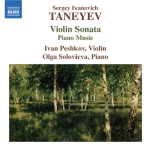 Taneyev - Works For Violin And Piano i gruppen Externt_Lager / Naxoslager hos Bengans Skivbutik AB (541569)