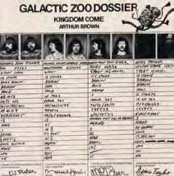Brown Arthur And Kingdom Come - Galactic Zoo Dossier i gruppen CD / Toppselgere hos Bengans Skivbutik AB (543856)