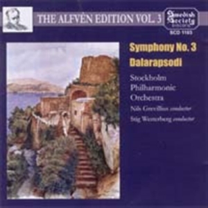 Alfven Hugo - Symphony 3, Dalecarlian Rhapso i gruppen CD hos Bengans Skivbutik AB (544497)
