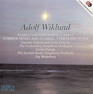 Wiklund Adolf - Pianokonsert Nr 1 & 2 i gruppen CD / Annet hos Bengans Skivbutik AB (544876)