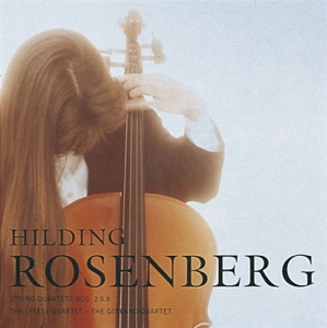 Rosenberg Hilding - Stråkkvartett Nr 2,5 & 8 i gruppen CD / Klassisk hos Bengans Skivbutik AB (544908)