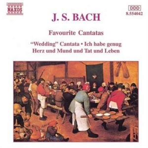 Bach Johann Sebastian - Favourite Cantatas i gruppen Externt_Lager / Naxoslager hos Bengans Skivbutik AB (545827)
