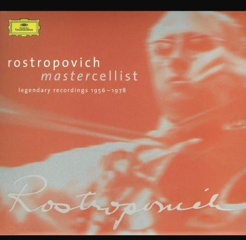 Rosropovich Mstislav Cello - Mastercellist - 1956-1978 i gruppen CD / Klassisk hos Bengans Skivbutik AB (547981)