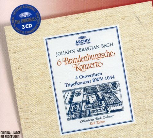 Bach - Brandenburgkonsert 1-6 Mm i gruppen CD / Klassisk hos Bengans Skivbutik AB (547982)
