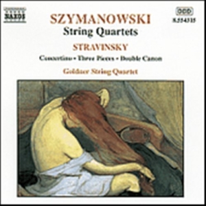 Szymanowski/Stravinsky - String Quartets 1& 2 i gruppen CD hos Bengans Skivbutik AB (548998)